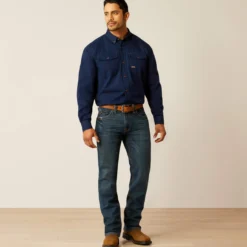 Rebar Washed Twill Work Shirt