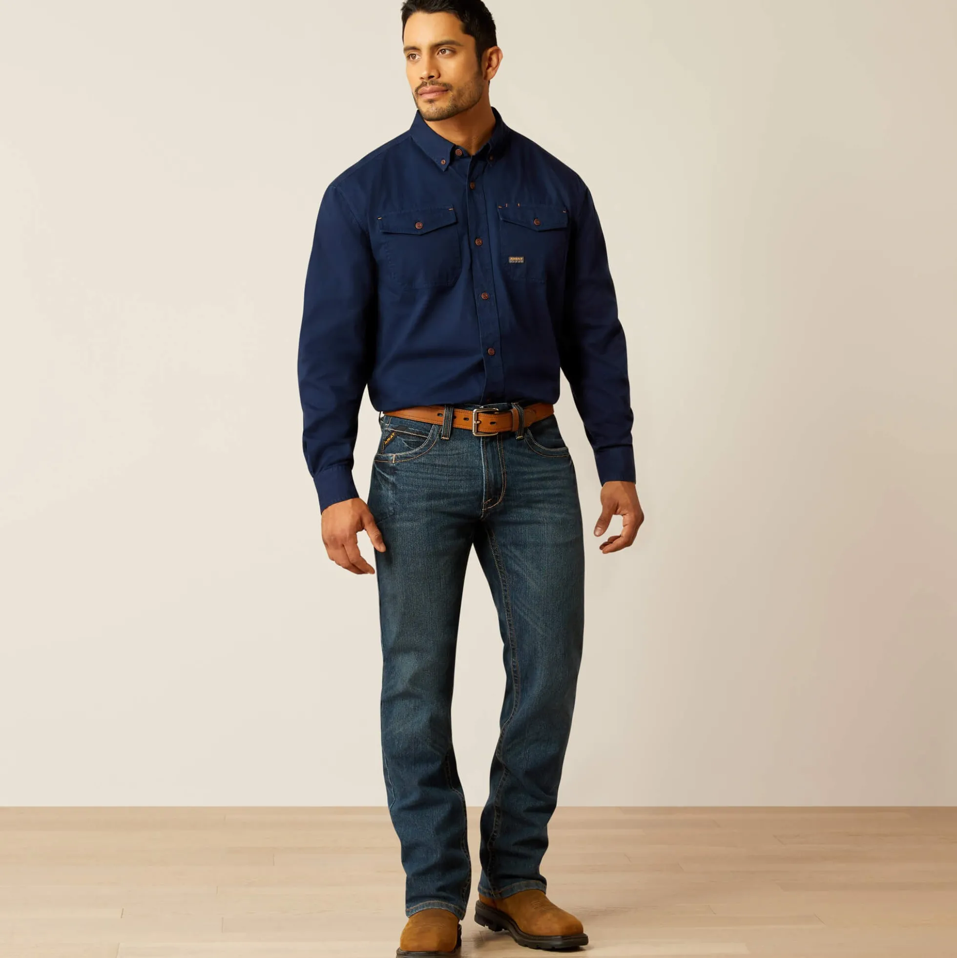 Rebar Washed Twill Work Shirt