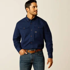 Rebar Washed Twill Work Shirt