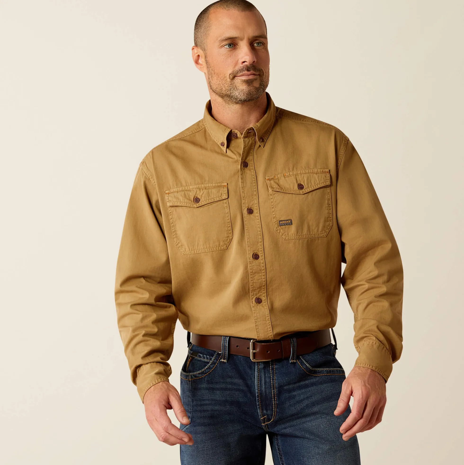 Rebar Washed Twill Work Shirt