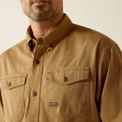 Rebar Washed Twill Work Shirt