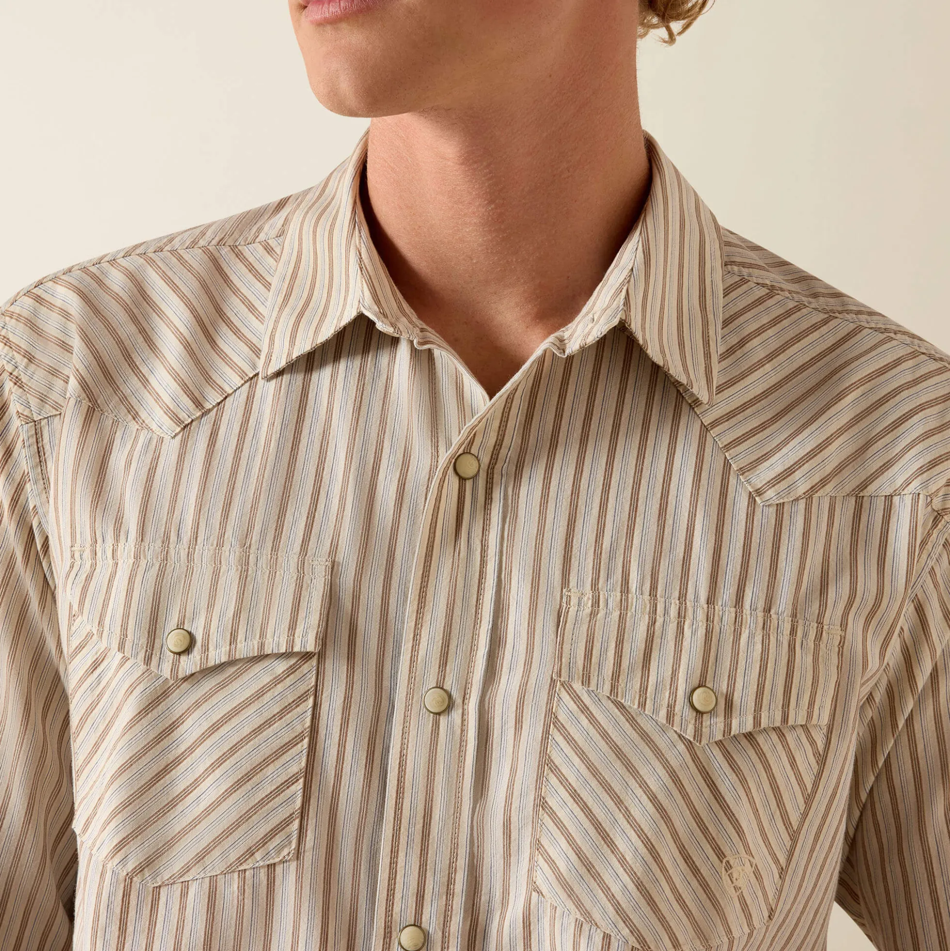 Retro Hesper Fitted Western Snap Shirt