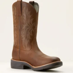 Ridgeback Round Toe Western Boot