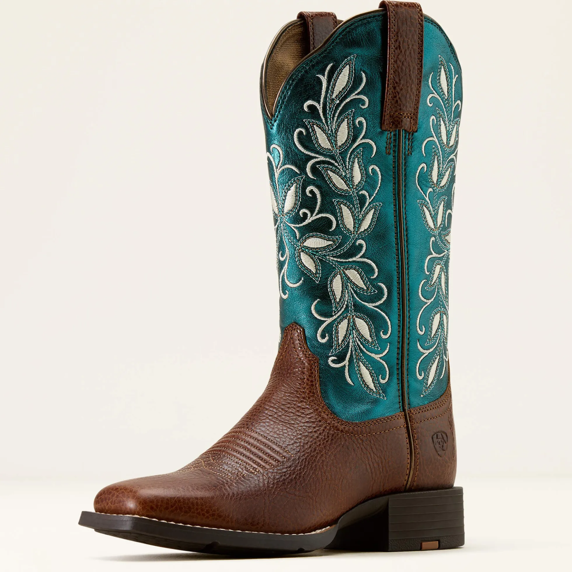 Round Up Holly Wide Square Toe Western Boot