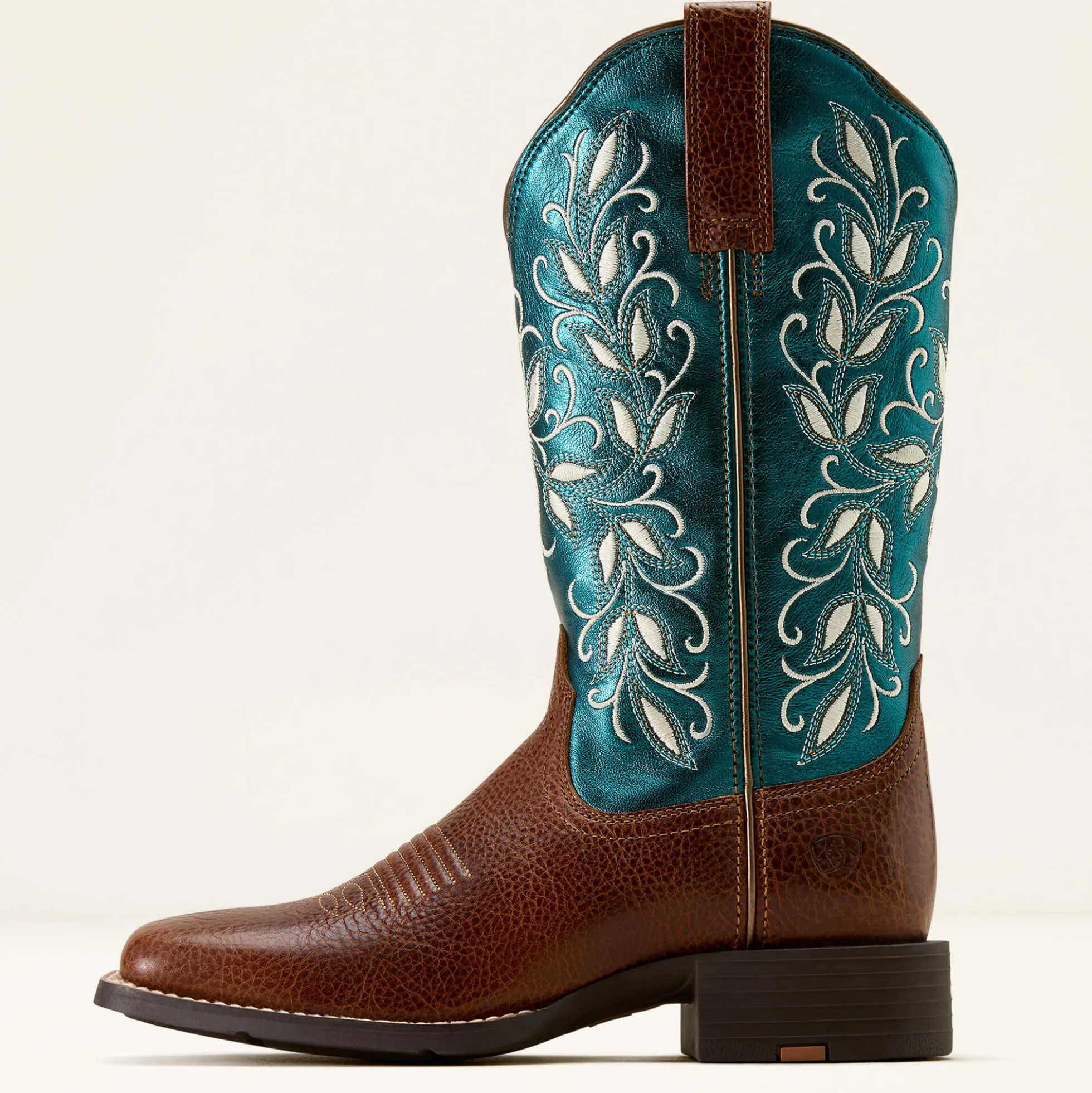 Round Up Holly Wide Square Toe Western Boot