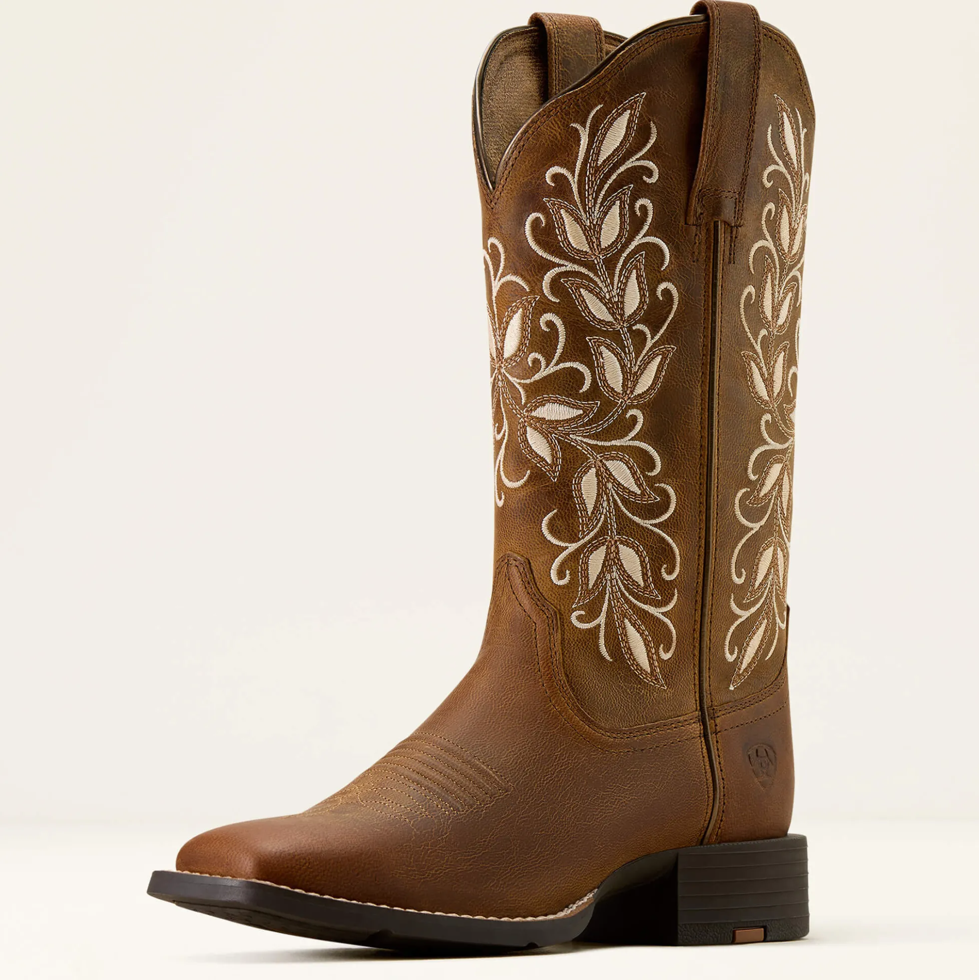 Round Up Holly Wide Square Toe Western Boot