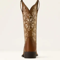 Round Up Holly Wide Square Toe Western Boot