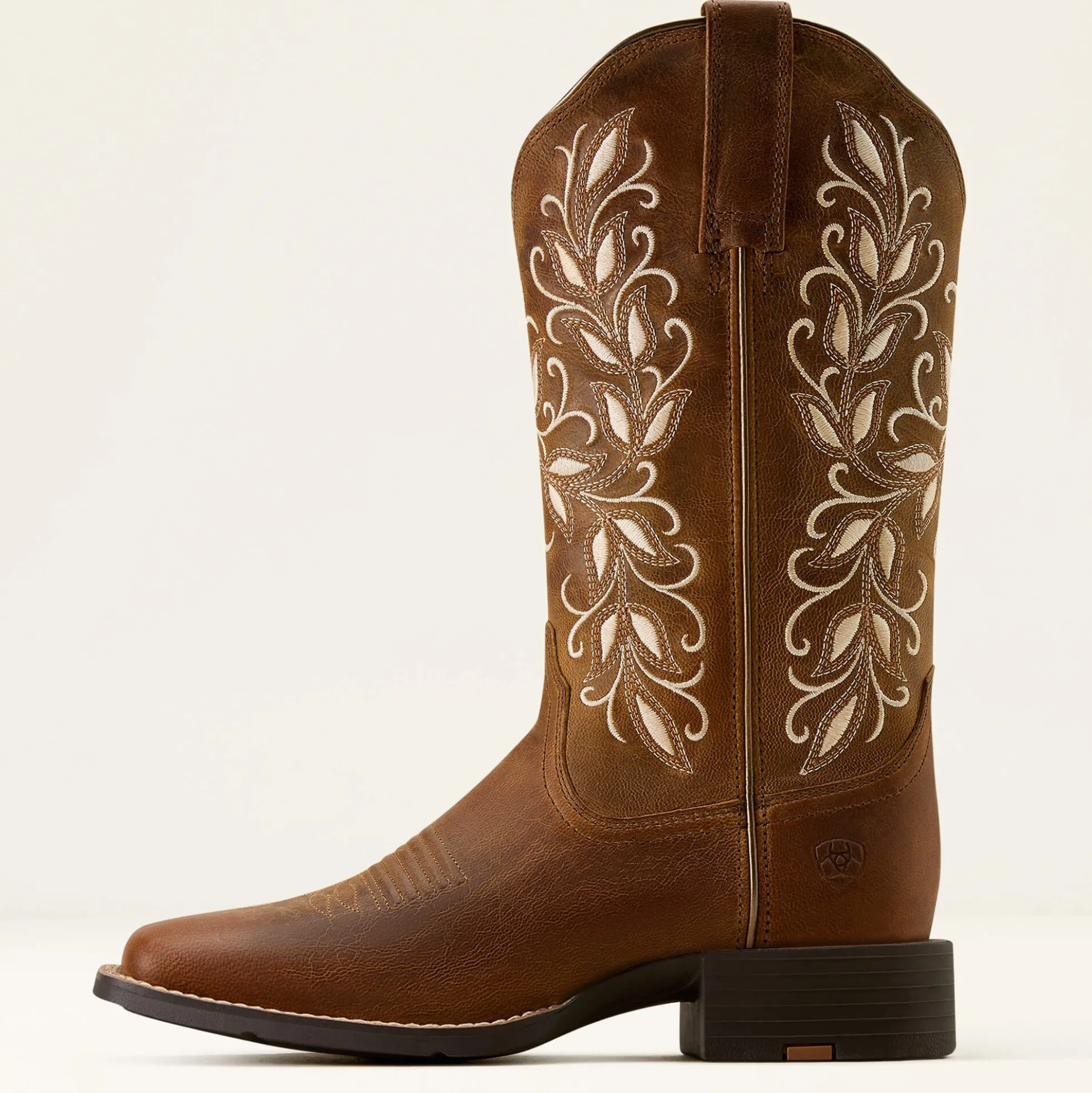 Round Up Holly Wide Square Toe Western Boot