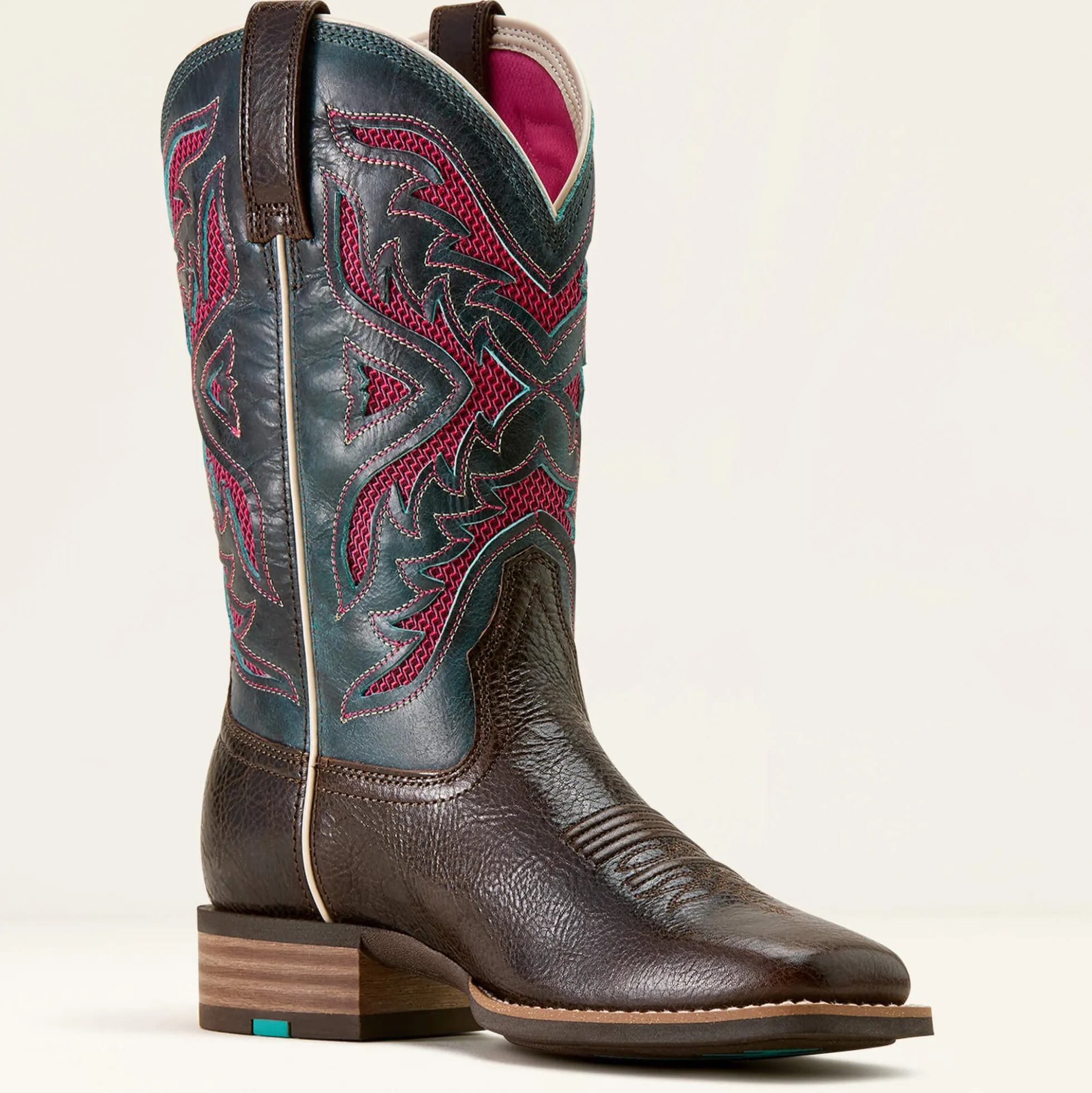 San Angelo VentTEK 360 Wide Square Toe Western Boot