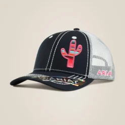 Serape Cactus Trucker Cap