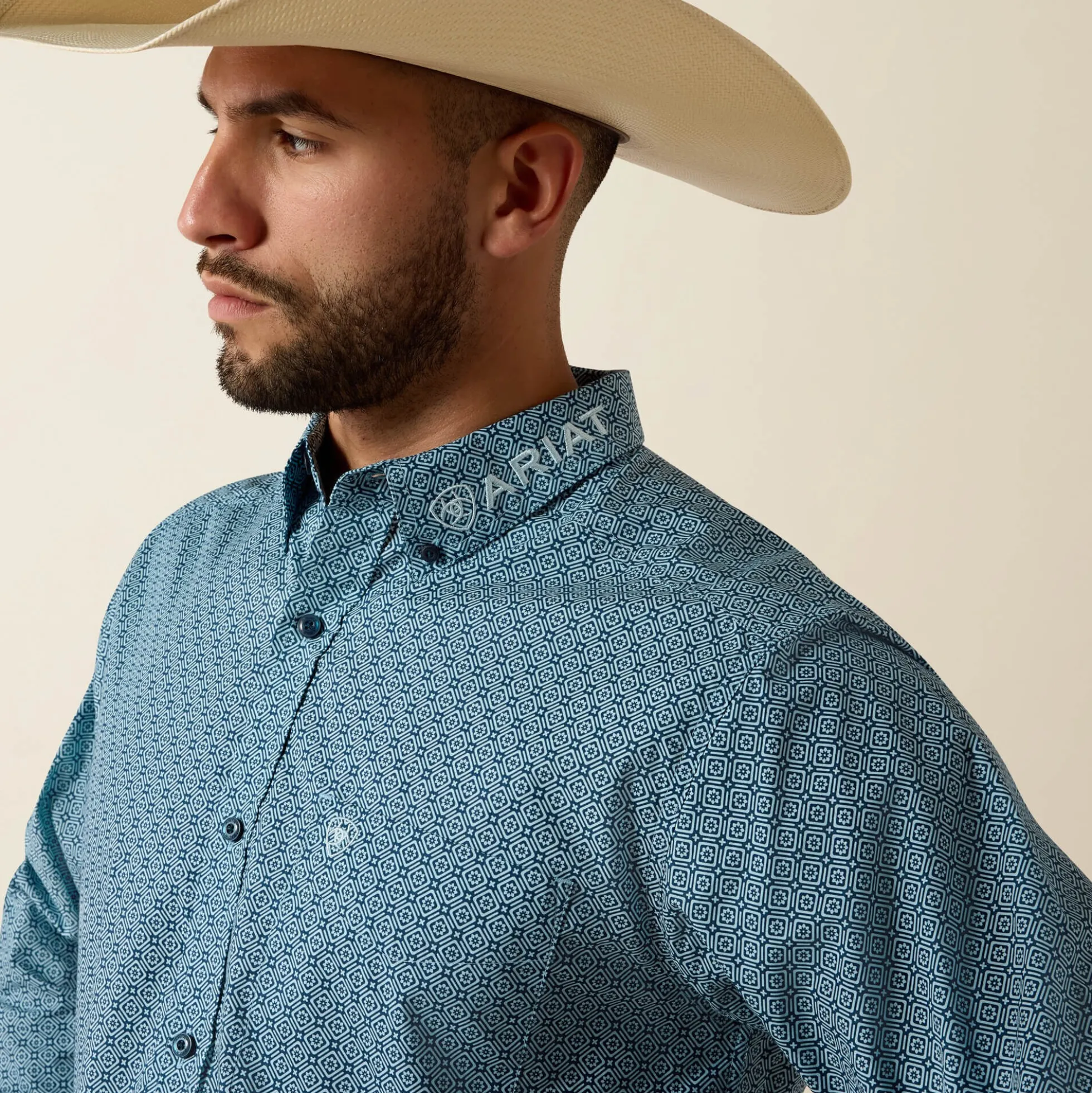 Team Jansen Fitted Western Shirt