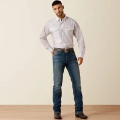 Tony Fitted Western Snap Shirt